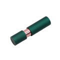 Magnetische grüne Lippenstiftröhre 3,5 g Aluminiumkosmetikrohr